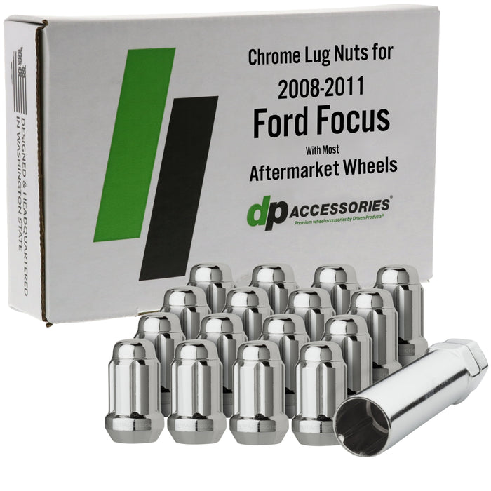 DPAccessories Lug Nuts compatible with 2008-2011 Ford Focus