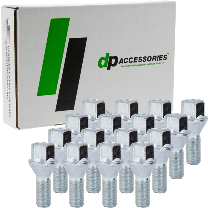 DPAccessories Lug Bolts | Compatible Replacement for Dodge Fiat Jeep | 68296586AA, 68494115AA, 6510685AA | For Factory/OEM Wheels Only