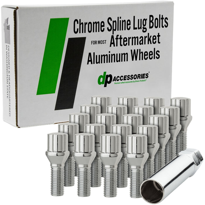 DPAccessories Lug Bolts Compatible with 1977-1981 BMW 5-Series