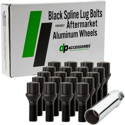 DPAccessories Lug Bolts Compatible with 2004-2011 BMW 6-Series