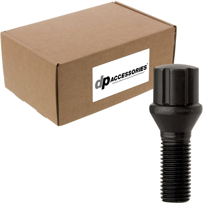 DPAccessories M12x1.50 Lug Bolts For Aftermarket Wheels | Spline Bolt | 27mm Shank
