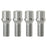 DPAccessories M14x1.25 Lug Bolts For Aftermarket Wheels | Spline Bolt | 27mm Shank