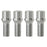 DPAccessories M14x1.25 Lug Bolts For Aftermarket Wheels | Spline Bolt | 27mm Shank