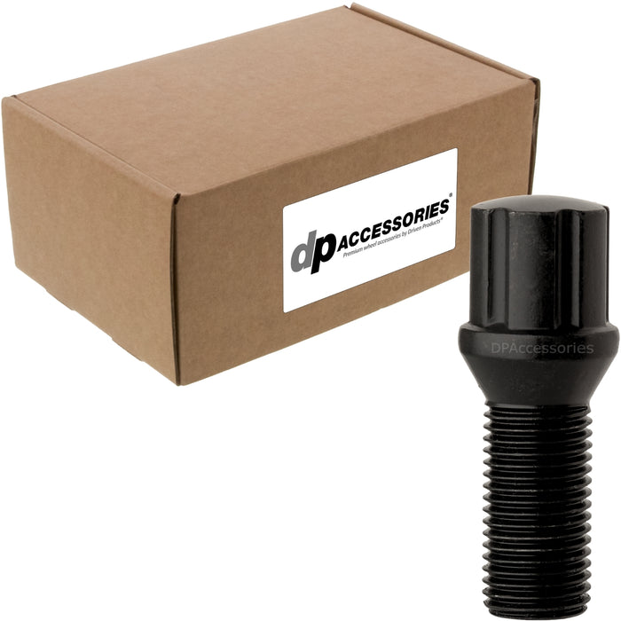 DPAccessories M14x1.50 Lug Bolts For Aftermarket Wheels | Spline Bolt | 27mm Shank