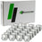 DPAccessories M12x1.50 Lug Nuts - Open End Bulge Acorn - 21mm (0.83") Tall - 19mm (3/4") Hex