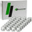 DPAccessories M14x2.00 Lug Nuts For Aftermarket Wheels - Open End Bulge Acorn - 21mm (0.83") Tall - 19mm (3/4") Hex