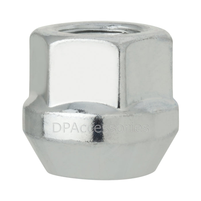 DPAccessories M12x1.50 Lug Nuts - Open End Bulge Acorn - 21mm (0.83") Tall - 19mm (3/4") Hex