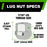 DPAccessories 7/16-20 Lug Nuts - Open End Bulge Acorn - 21mm (0.825") Tall - 19mm (3/4") Hex