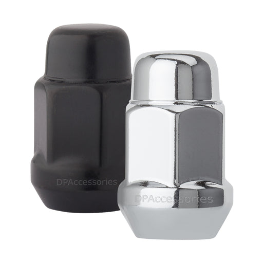 DPAccessories 7/16-20 Lug Nuts | Closed End Bulge Acorn | 36mm (1.4") Tall | 19mm (3/4") Hex