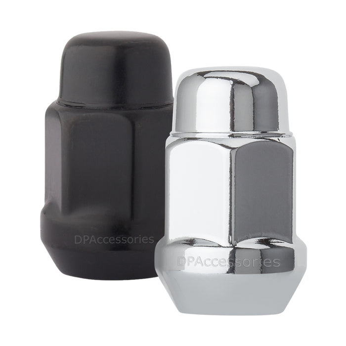 DPAccessories 7/16-20 Lug Nuts | Closed End Bulge Acorn | 36mm (1.4") Tall | 19mm (3/4") Hex