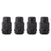 DPAccessories M12x1.25 Lug Nuts | Closed End Bulge Acorn | 36mm (1.4") Tall | 19mm (3/4") Hex