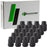 DPAccessories M12x1.50 Lug Nuts | Closed End Bulge Acorn | 36mm (1.4") Tall | 19mm (3/4") Hex