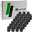 DPAccessories M12x1.50 Lug Nuts | Closed End Bulge Acorn | 36mm (1.4") Tall | 19mm (3/4") Hex