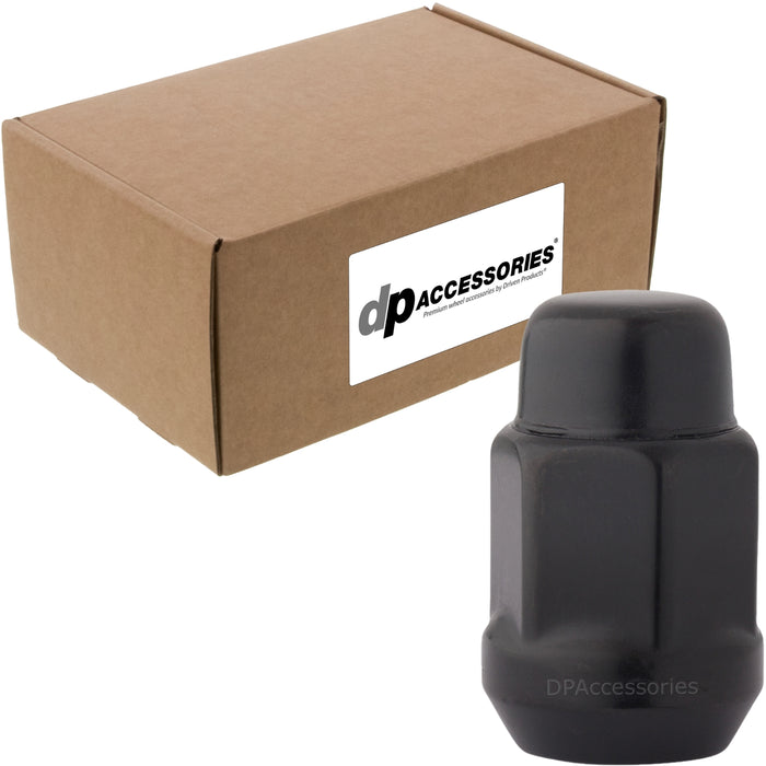 DPAccessories 7/16-20 Lug Nuts | Closed End Bulge Acorn | 36mm (1.4") Tall | 19mm (3/4") Hex