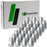 DPAccessories M12x1.50 Lug Nuts | Closed End Bulge Acorn | 36mm (1.4") Tall | 19mm (3/4") Hex