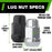 DPAccessories M12x1.50 Lug Nuts | Closed End Bulge Acorn | 36mm (1.4") Tall | 19mm (3/4") Hex