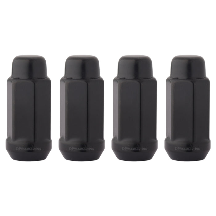 DPAccessories 9/16-18 Lug Nuts For Aftermarket Wheels - Closed End XL Bulge Acorn - 48mm (1.9") Tall - 19mm (3/4") Hex
