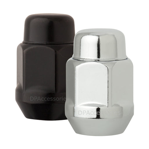 DPAccessories M12x1.50 Lug Nuts - Closed End Bulge Acorn - 21mm (13/16") Hex - 1.4" Tall