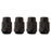 DPAccessories 1/2-20 Lug Nuts - Closed End Bulge Acorn - 21mm (13/16") Hex - 1.4" Tall