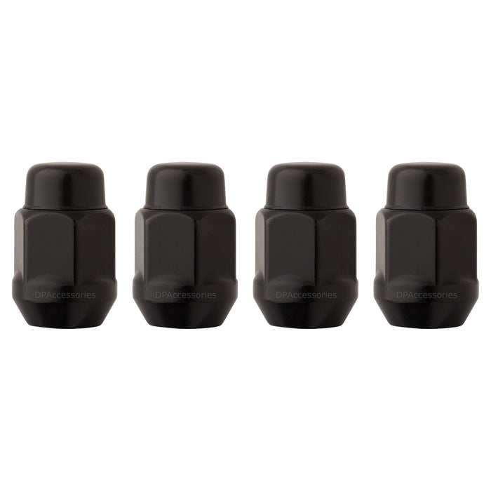 DPAccessories M12x1.25 Lug Nuts - Closed End Bulge Acorn - 21mm (13/16") Hex - 1.4" Tall