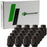DPAccessories 1/2-20 Lug Nuts - Closed End Bulge Acorn - 21mm (13/16") Hex - 1.4" Tall