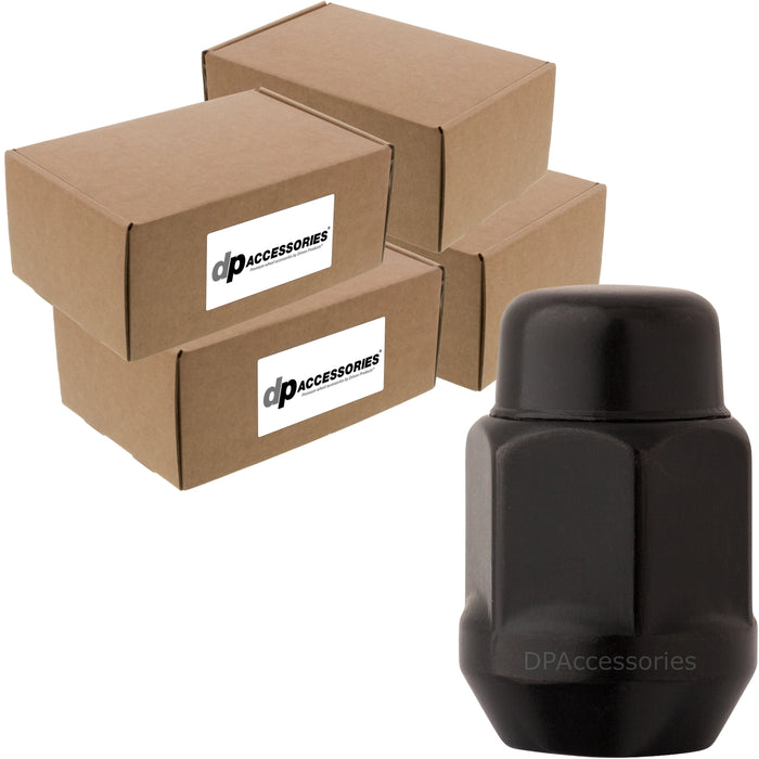 DPAccessories M12x1.50 Lug Nuts - Closed End Bulge Acorn - 21mm (13/16") Hex - 1.4" Tall