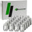 DPAccessories 1/2-20 Lug Nuts - Closed End Bulge Acorn - 21mm (13/16") Hex - 1.4" Tall