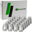 DPAccessories M12x1.50 Lug Nuts - Closed End Bulge Acorn - 21mm (13/16") Hex - 1.4" Tall