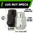 DPAccessories 1/2-20 Lug Nuts - Closed End Bulge Acorn - 21mm (13/16") Hex - 1.4" Tall
