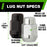 DPAccessories M12x1.25 Lug Nuts - Closed End Bulge Acorn - 21mm (13/16") Hex - 1.4" Tall