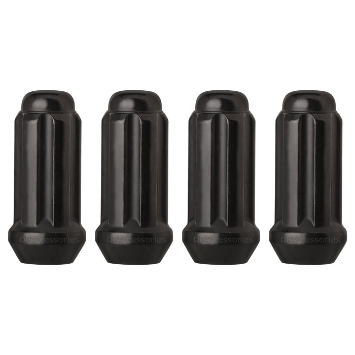 DPAccessories 9/16-18 Lug Nuts For Aftermarket Wheels - Closed End Duplex XL Spline Tuner - 51mm (2") Tall