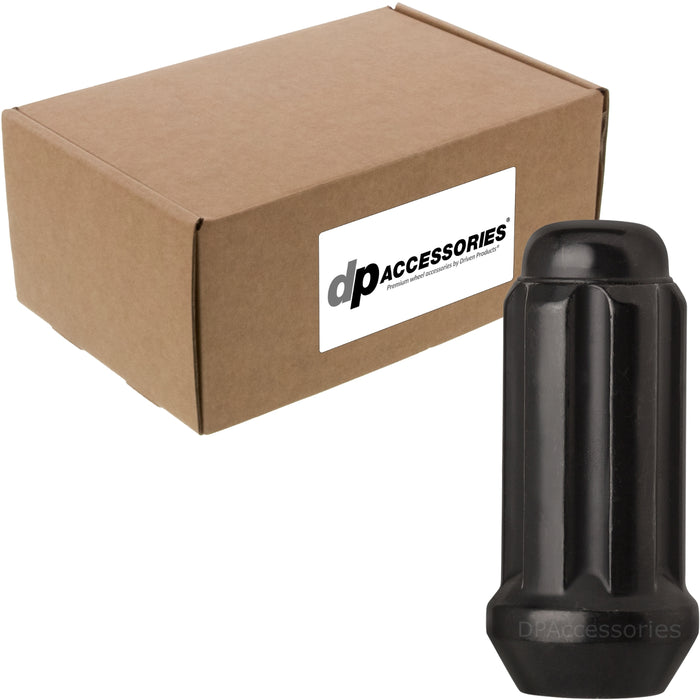 DPAccessories 1/2-20 Lug Nuts For Aftermarket Wheels - Closed End Duplex XL Spline Tuner - 51mm (2") Tall