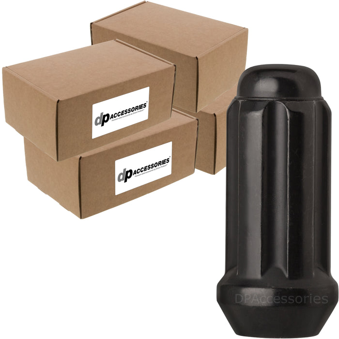 DPAccessories M14x1.50 Lug Nuts For Aftermarket Wheels - Closed End Duplex XL Spline Tuner - 51mm (2") Tall