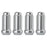 DPAccessories 1/2-20 Lug Nuts For Aftermarket Wheels - Closed End Duplex XL Spline Tuner - 51mm (2") Tall