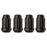 DPAccessories 7/16-20 Lug Nuts For Aftermarket Wheels - Closed End Spline Tuner - 34mm (1.35") Tall