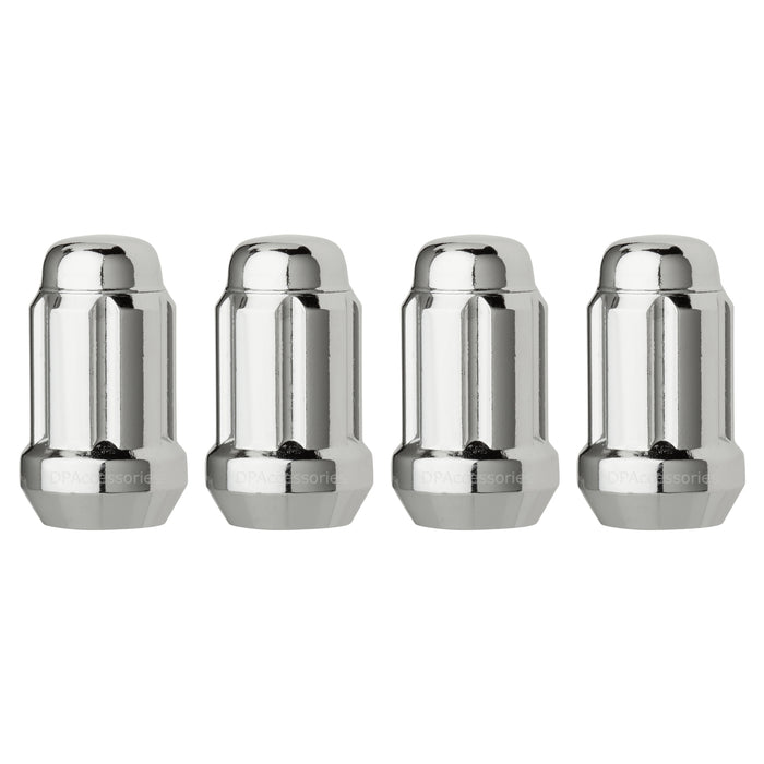 DPAccessories 1/2-20 Lug Nuts For Aftermarket Wheels - Closed End Spline Tuner - 34mm (1.35") Tall