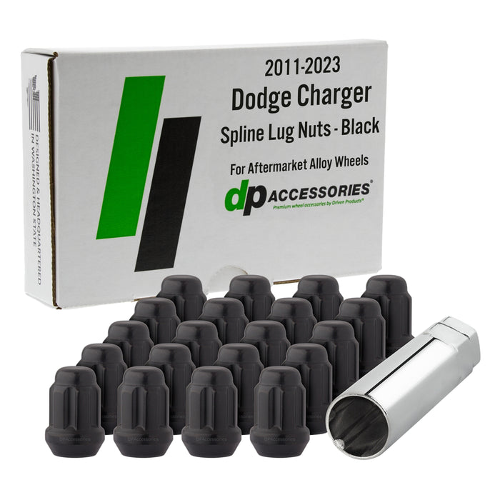 DPAccessories Lug Nuts Compatible with 2011-2023 Dodge Charger