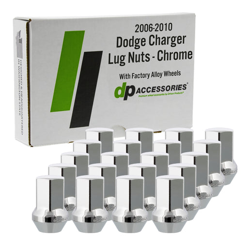 DPAccessories Lug Nuts compatible with 2006-2010 Dodge Charger