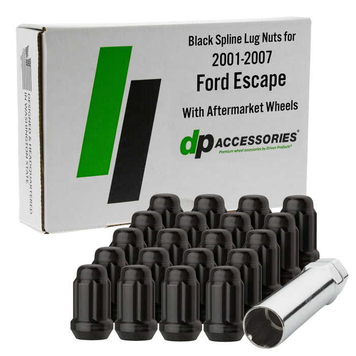 DPAccessories Lug Nuts compatible with 2001-2007 Ford Escape