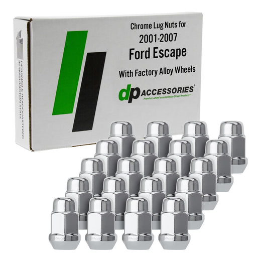 DPAccessories Lug Nuts Compatible with 2001-2007 Ford Escape