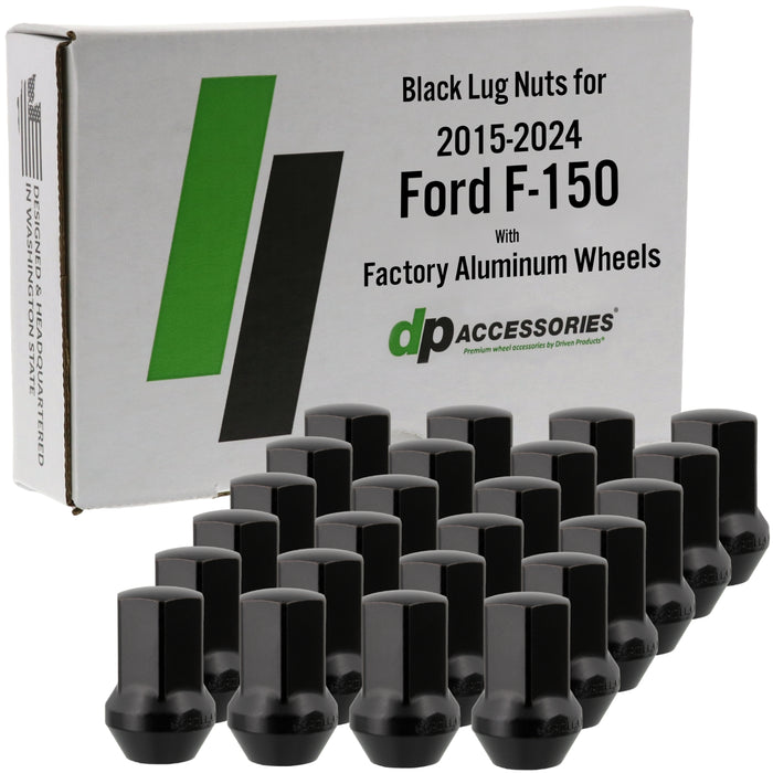 DPAccessories Lug Nuts compatible with 2015-2024 Ford F-150
