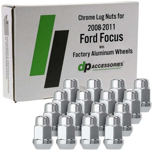 DPAccessories Lug Nuts Compatible with 2008-2011 Ford Focus