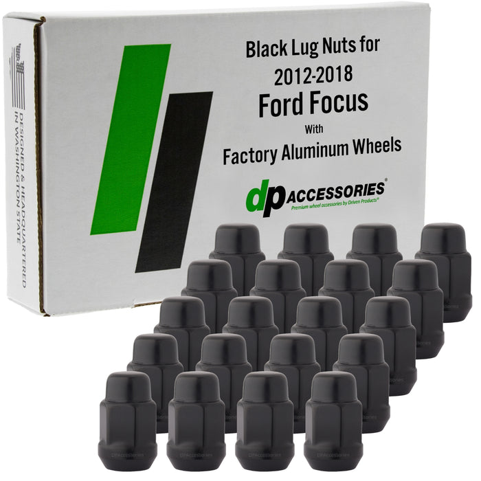 DPAccessories Lug Nuts Compatible with 2012-2018 Ford Focus