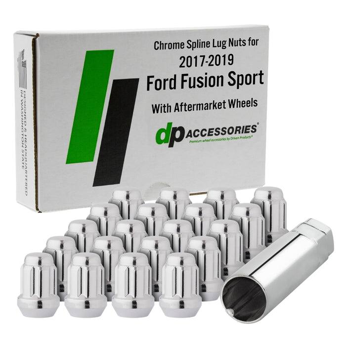 DPAccessories Lug Nuts compatible with 2013-2020 Ford Fusion