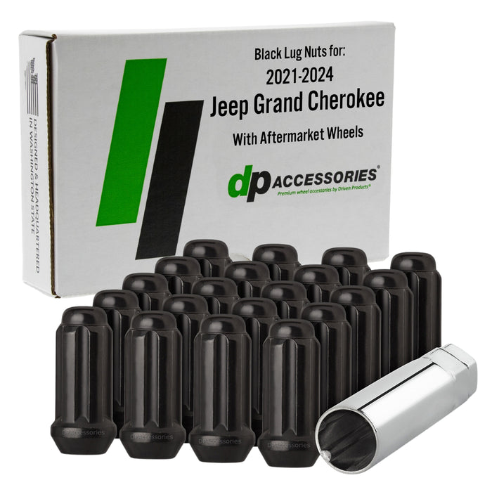 DPAccessories Lug Nuts compatible with 2021-2024 Jeep Grand Cherokee
