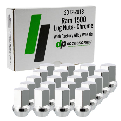 DPAccessories Lug Nuts compatible with 2012-2018 Ram 1500