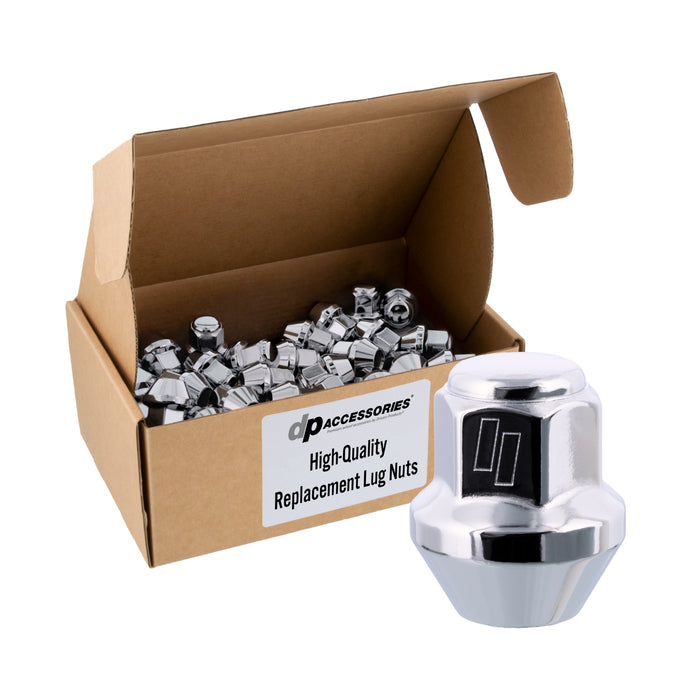 DPAccessories Lug Nuts | Compatible Replacement for Chrysler-Dodge-Jeep | 6509769AA, 6500294, 6502738 | Factory/OEM Wheels Only