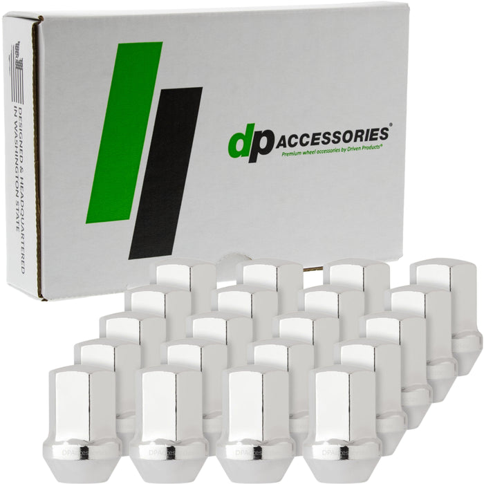 DPAccessories Lug Nuts | Compatible Replacement for Land Rover-Range Rover | 605123499, LR001381, LR043267 | Factory/OEM Wheels Only