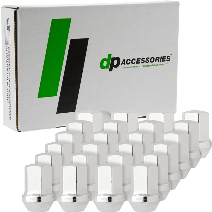 DPAccessories Lug Nuts | Compatible Replacement for Ford-Lincoln | ACPZ-1012-B | Factory/OEM Wheels Only