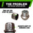 DPAccessories Lug Nuts | Compatible Replacement for Chevrolet-Cadillac-Buick | 9597846, 9598179 | Factory/OEM Wheels Only